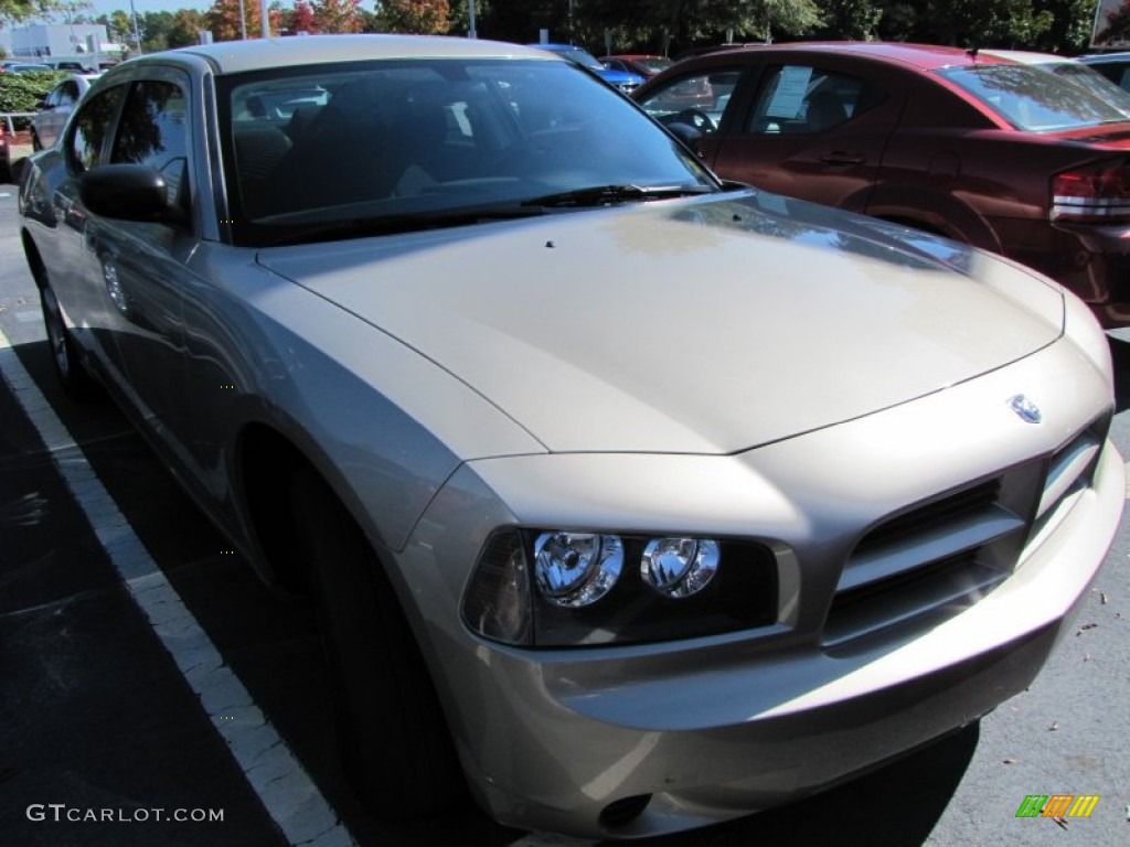 2009 Charger SE - Light Sandstone Metallic / Dark Slate Gray photo #4