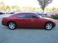 2010 Inferno Red Crystal Pearl Dodge Charger SE  photo #6