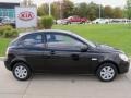 2009 Ebony Black Hyundai Accent GS 3 Door  photo #3