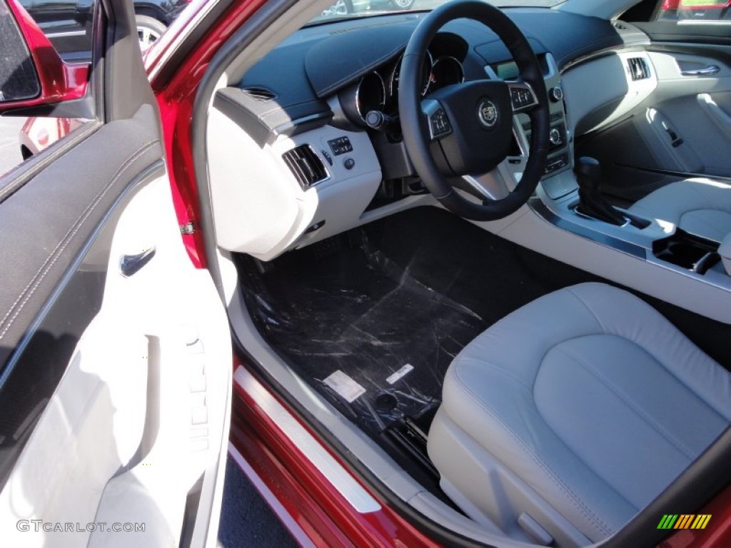 Light Titanium/Ebony Interior 2012 Cadillac CTS 3.0 Sedan Photo #55361510
