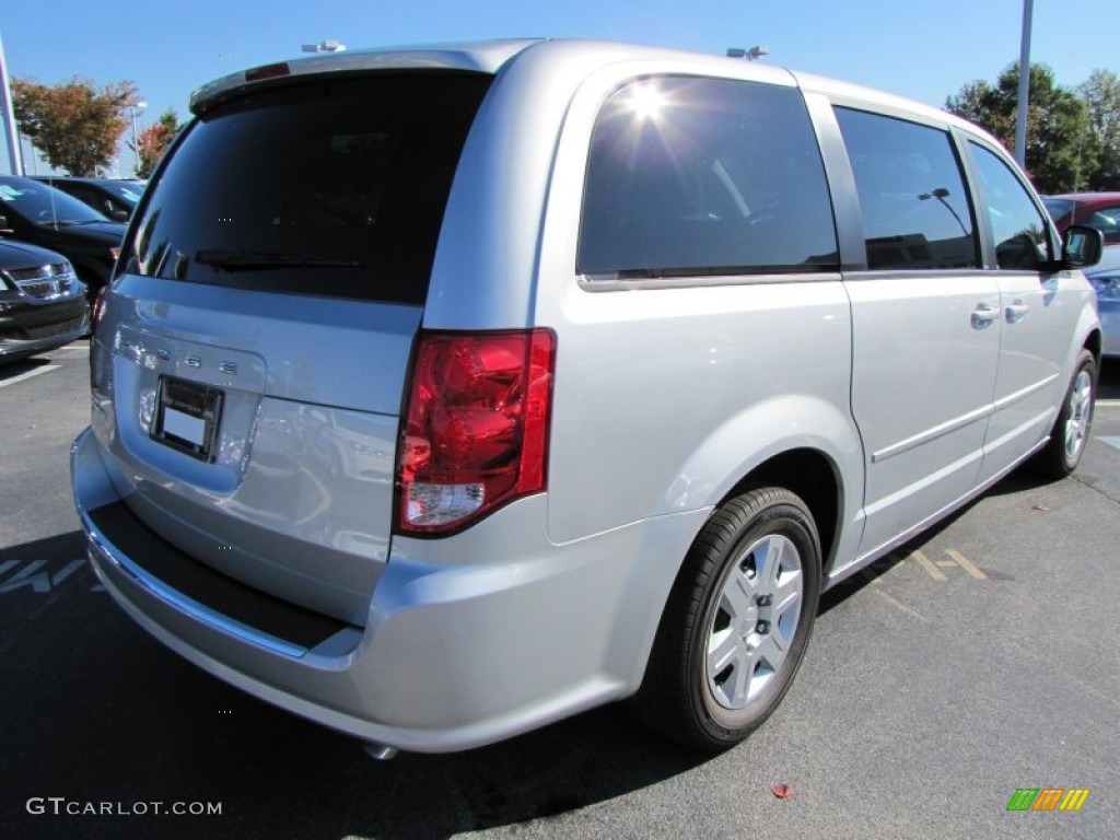 2012 Grand Caravan SE - Bright Silver Metallic / Black/Light Graystone photo #3