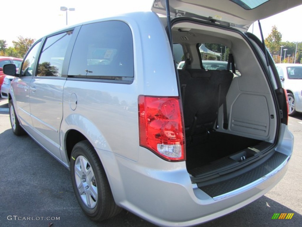 2012 Grand Caravan SE - Bright Silver Metallic / Black/Light Graystone photo #8