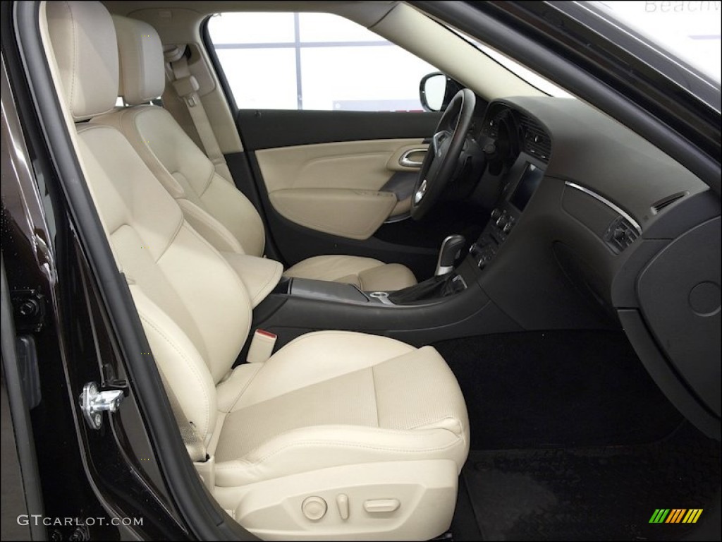 Parchment Interior 2011 Saab 9-5 Aero XWD Sedan Photo #55362017