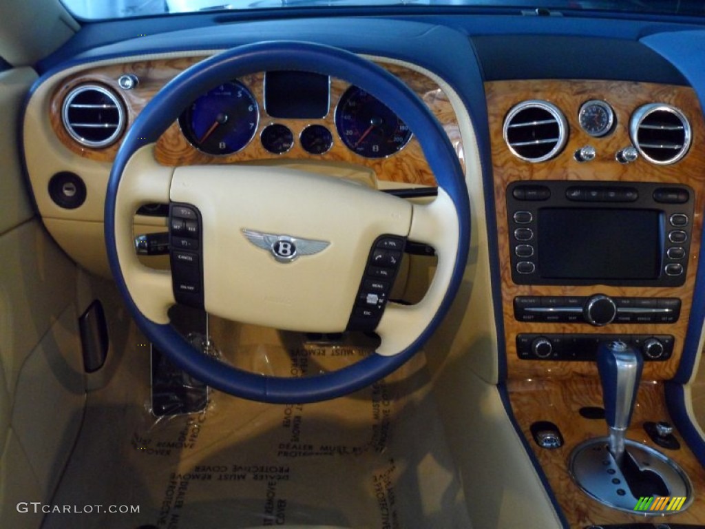 2007 Bentley Continental GTC Standard Continental GTC Model Saffron Dashboard Photo #55362312