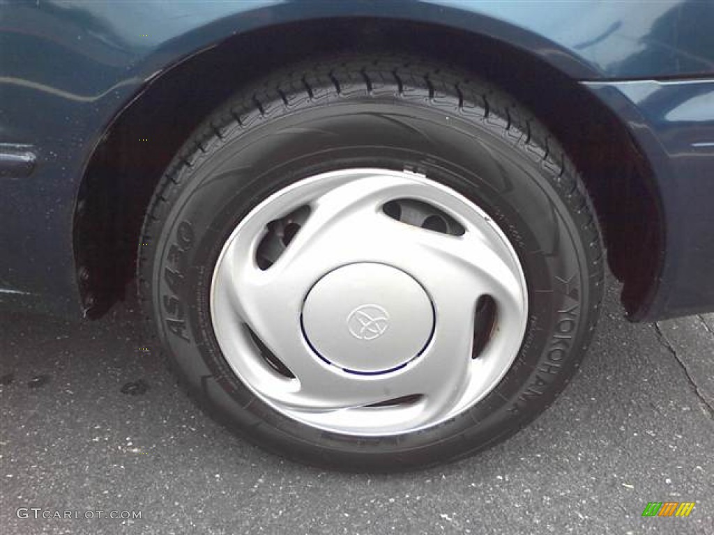 1998 Corolla LE - Dark Blue Pearl / Gray photo #3