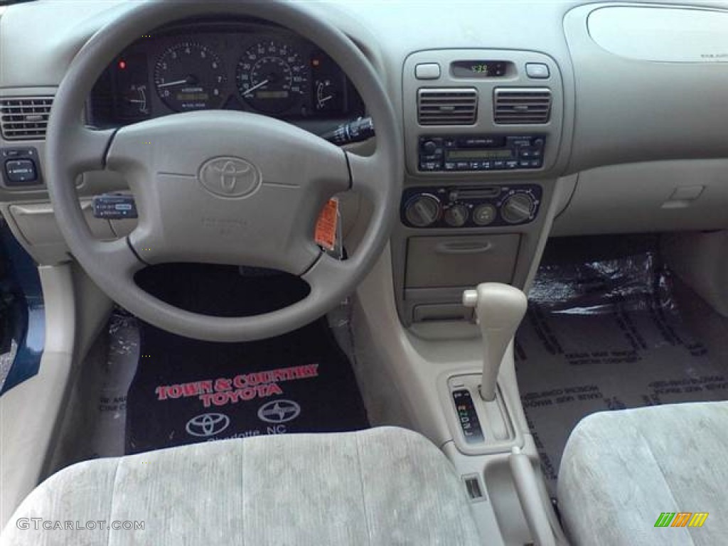 1998 Corolla LE - Dark Blue Pearl / Gray photo #5