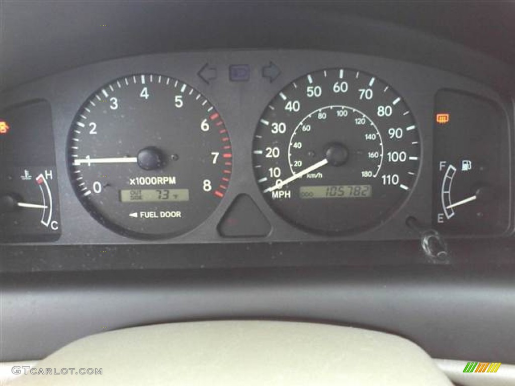 1998 Corolla LE - Dark Blue Pearl / Gray photo #9