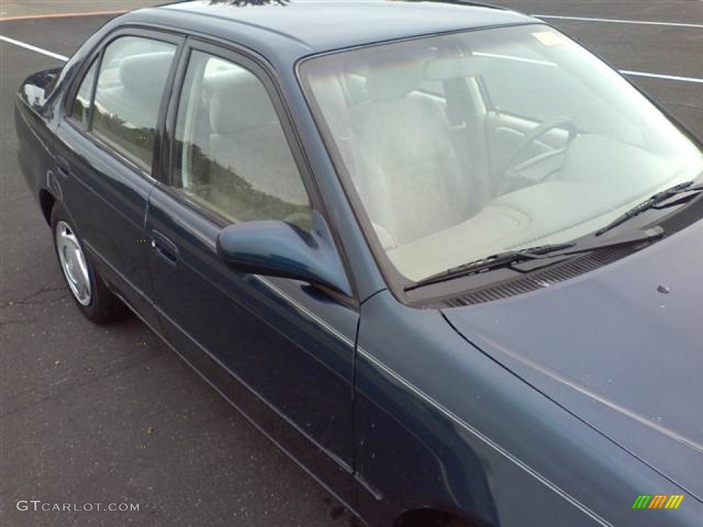 1998 Corolla LE - Dark Blue Pearl / Gray photo #20
