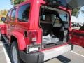 2012 Flame Red Jeep Wrangler Unlimited Sahara 4x4  photo #9