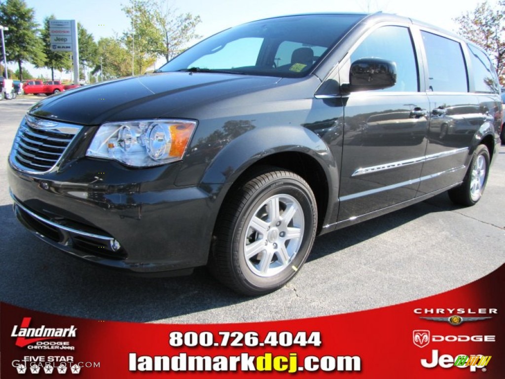 2012 Town & Country Touring - Dark Charcoal Pearl / Dark Frost Beige/Medium Frost Beige photo #1