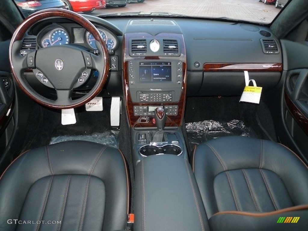 2012 Maserati Quattroporte S Nero Dashboard Photo #55364578