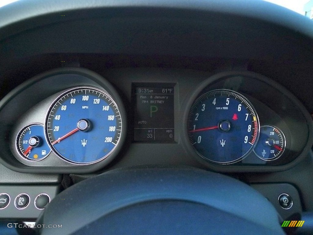 2012 Maserati Quattroporte S Gauges Photo #55364593