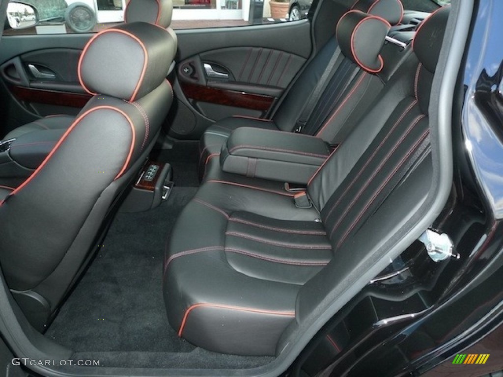 Nero Interior 2012 Maserati Quattroporte S Photo #55364680
