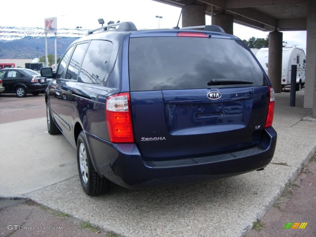 2009 Sedona LX - Velvet Blue / Gray photo #2