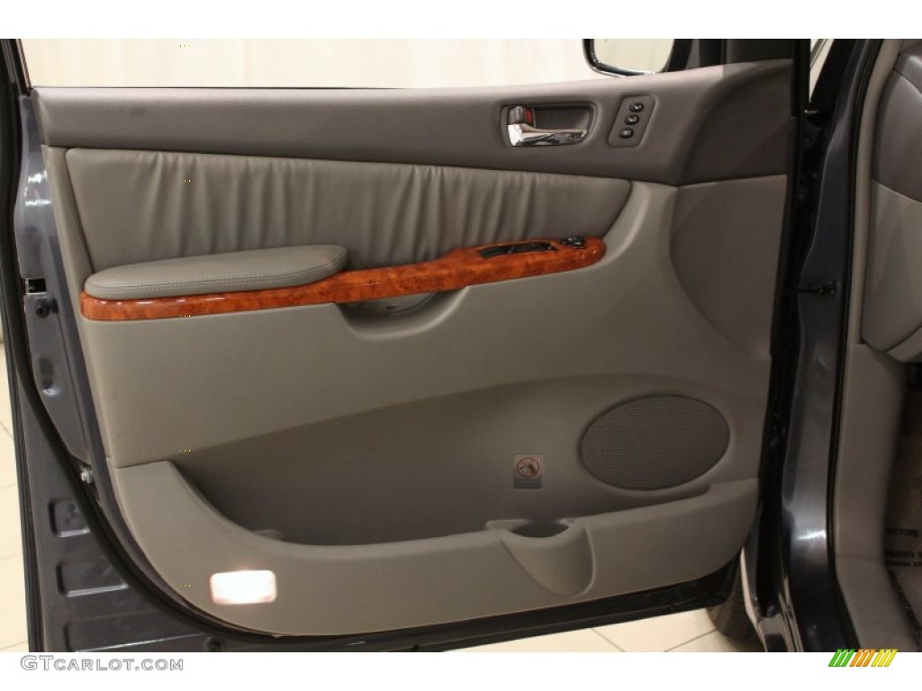 2009 Toyota Sienna Limited AWD Stone Door Panel Photo #55366326