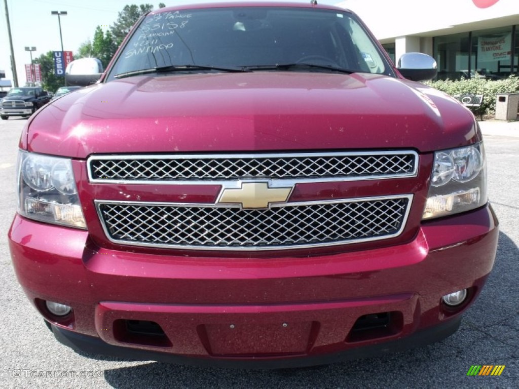 2007 Tahoe LTZ - Sport Red Metallic / Ebony photo #2