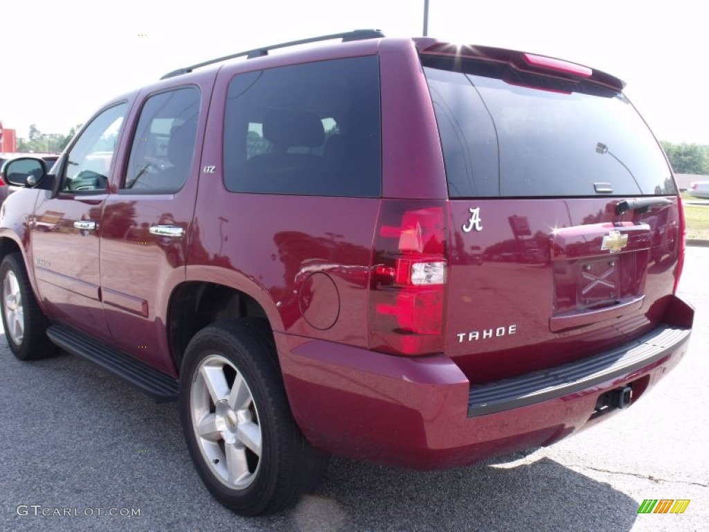 2007 Tahoe LTZ - Sport Red Metallic / Ebony photo #5