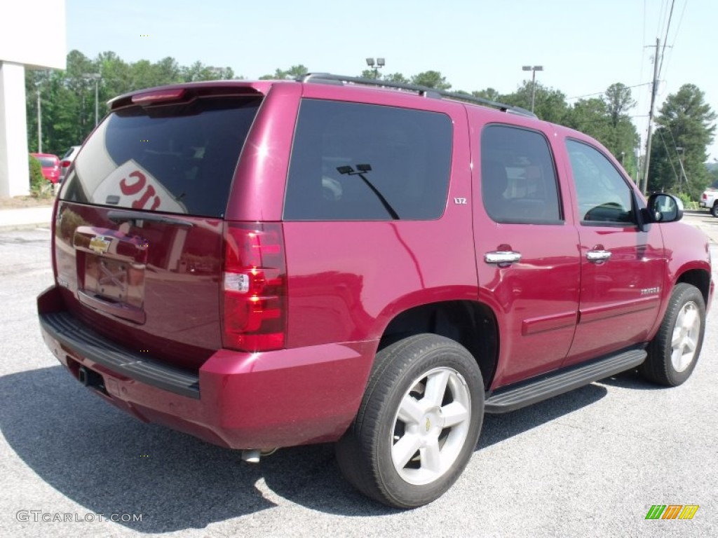 2007 Tahoe LTZ - Sport Red Metallic / Ebony photo #7