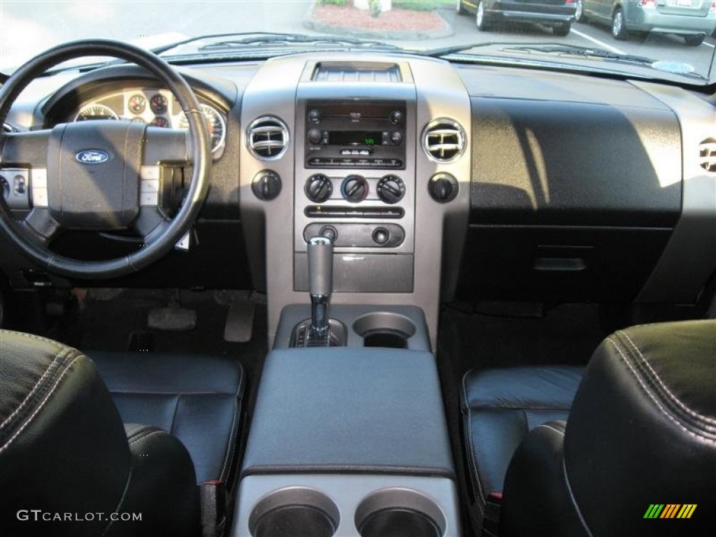 2005 F150 FX4 SuperCrew 4x4 - Dark Shadow Grey Metallic / Black photo #11