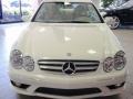 2008 Arctic White Mercedes-Benz CLK 350 Coupe  photo #2