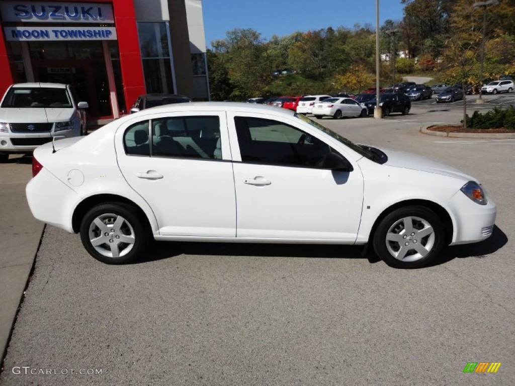 2006 Cobalt LS Sedan - Summit White / Gray photo #7