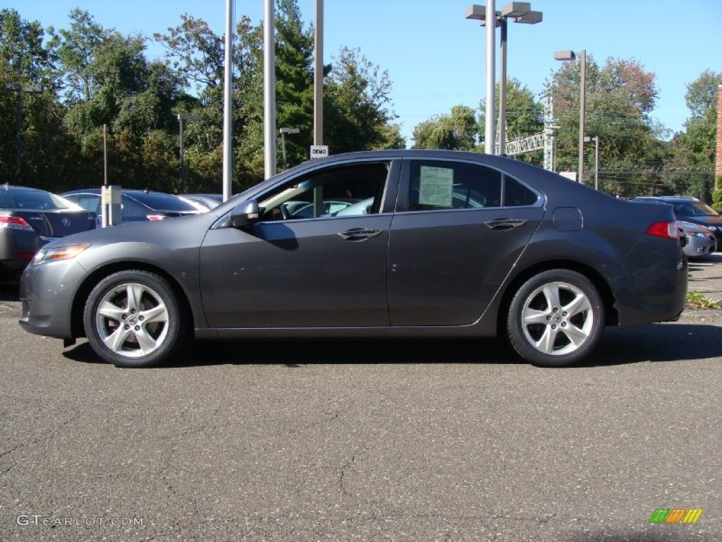 Polished Metal Metallic 2009 Acura TSX Sedan Exterior Photo #55369473