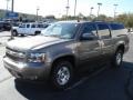 2012 Mocha Steel Metallic Chevrolet Suburban LT 4x4  photo #3