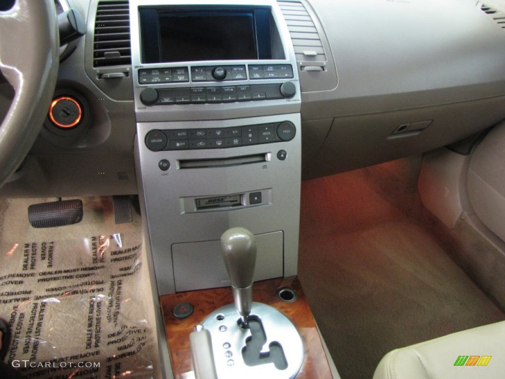 2006 Maxima 3.5 SL - Majestic Blue Metallic / Cafe Latte photo #9