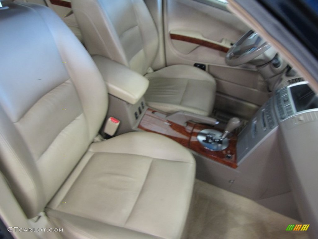 2006 Maxima 3.5 SL - Majestic Blue Metallic / Cafe Latte photo #14