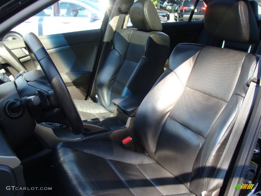 2009 TSX Sedan - Crystal Black Pearl / Ebony photo #19
