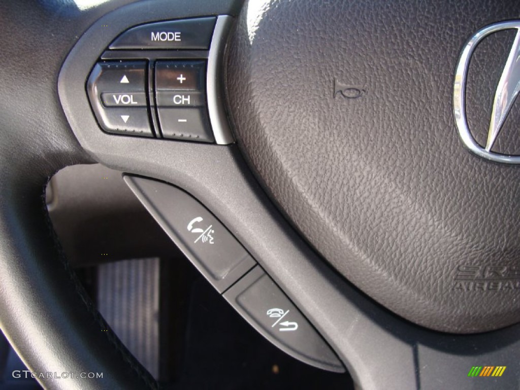 2009 TSX Sedan - Crystal Black Pearl / Ebony photo #27