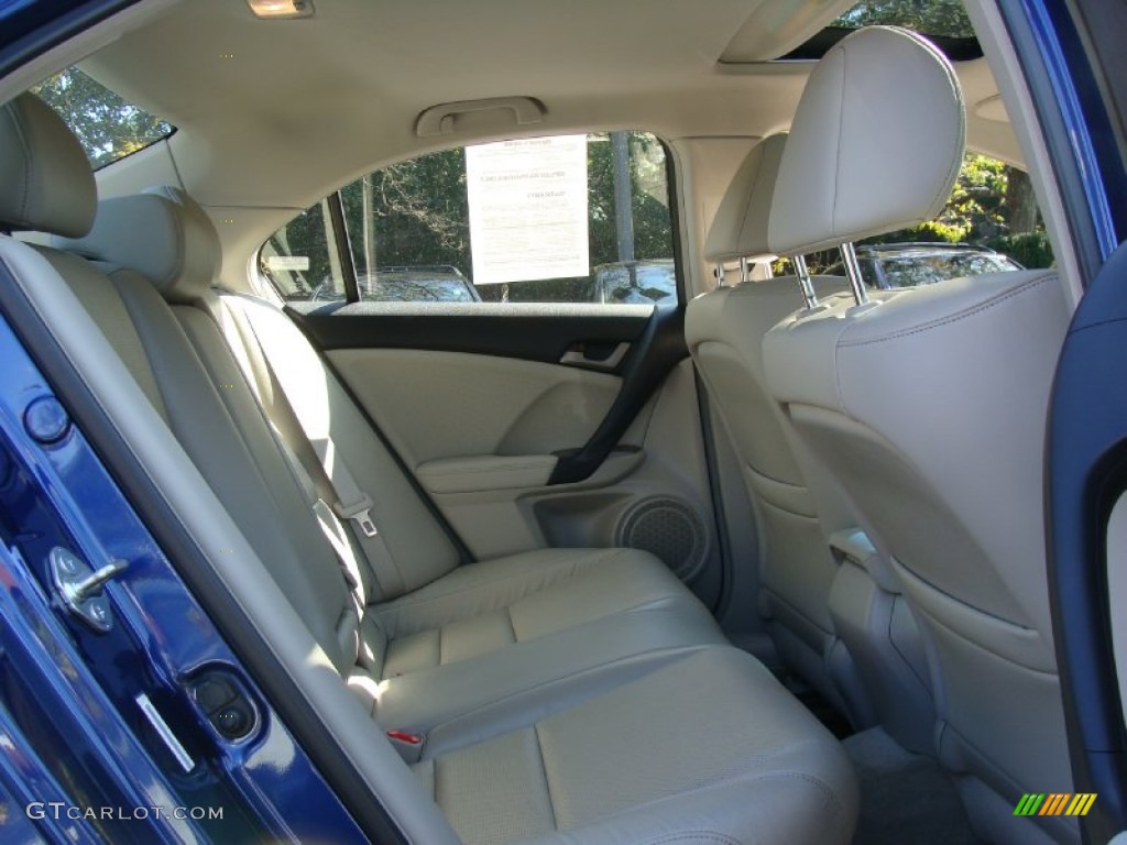 2009 TSX Sedan - Vortex Blue Pearl / Ebony photo #12