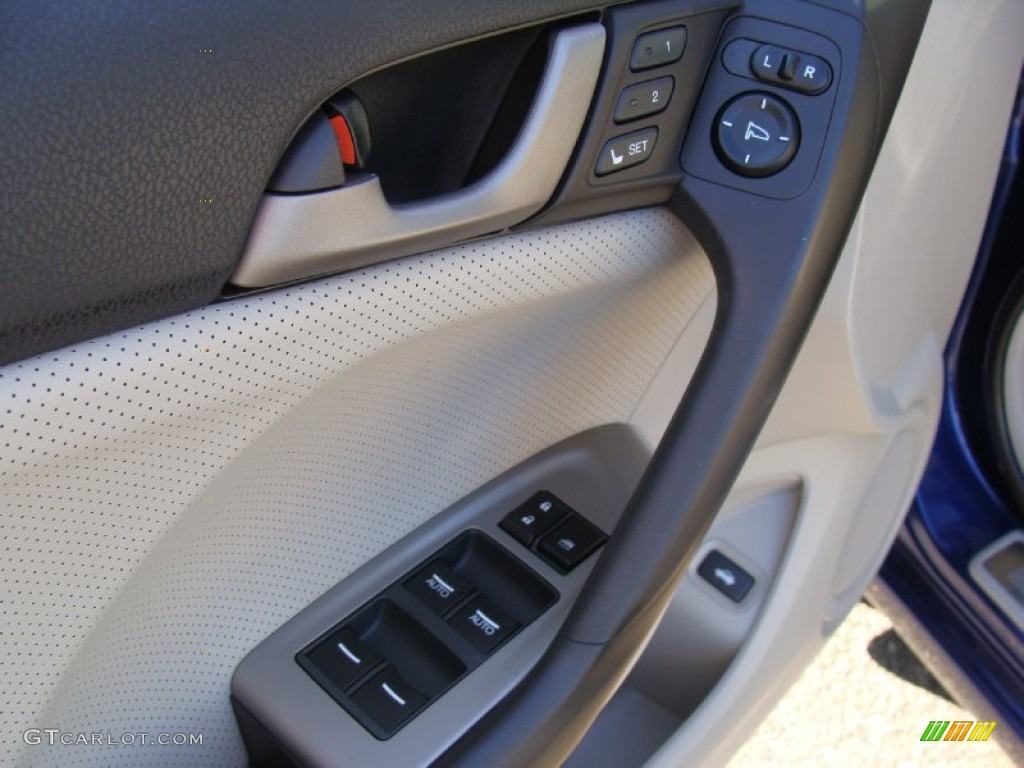 2009 TSX Sedan - Vortex Blue Pearl / Ebony photo #20