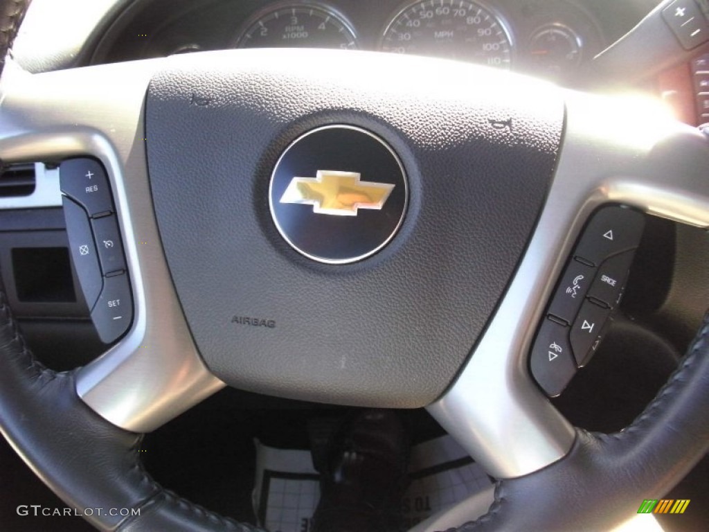 2011 Tahoe LT - Sheer Silver Metallic / Ebony photo #23