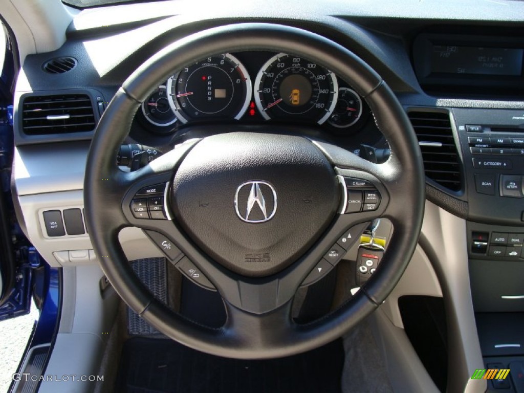 2009 TSX Sedan - Vortex Blue Pearl / Ebony photo #26