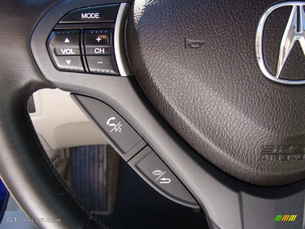 2009 TSX Sedan - Vortex Blue Pearl / Ebony photo #27