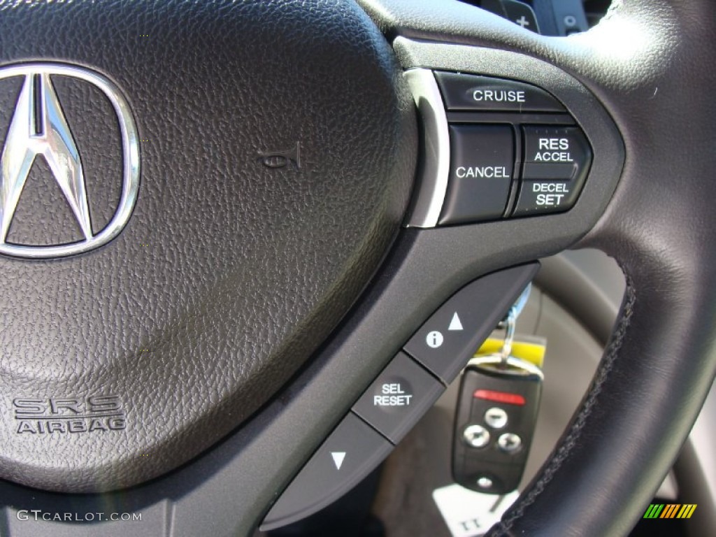 2009 TSX Sedan - Vortex Blue Pearl / Ebony photo #28