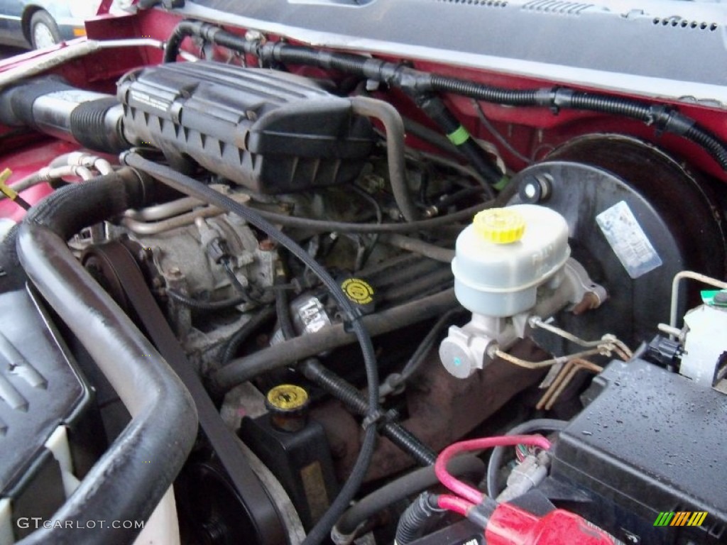 1999 Dodge Ram 1500 SLT Extended Cab 4x4 5.2 Liter OHV 16-Valve V8 Engine Photo #55371561