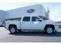 2007 Summit White Chevrolet Silverado 1500 LT Z71 Crew Cab 4x4  photo #2