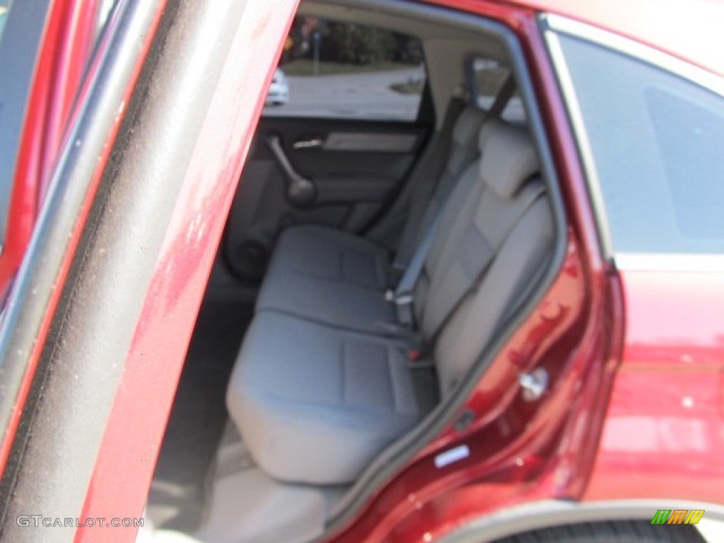 2009 CR-V LX 4WD - Tango Red Pearl / Gray photo #12