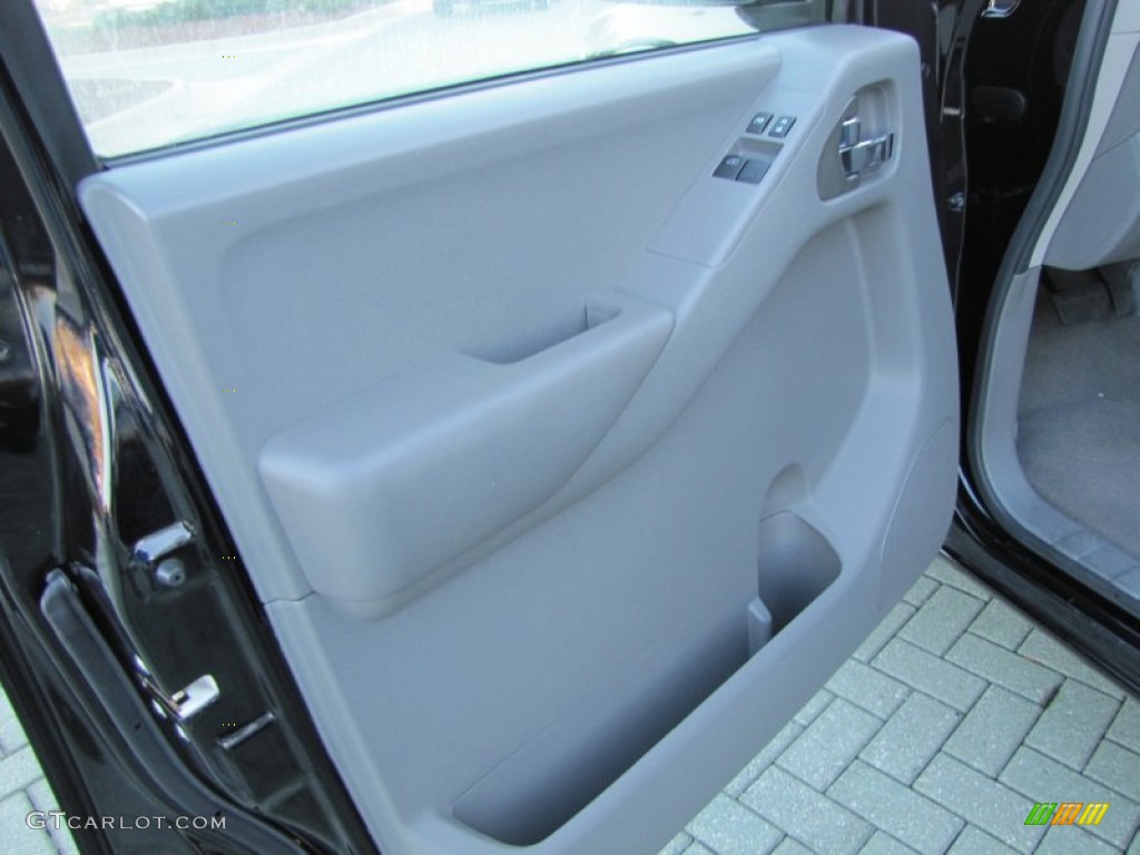 2009 Nissan Frontier SE King Cab Graphite Door Panel Photo #55373064
