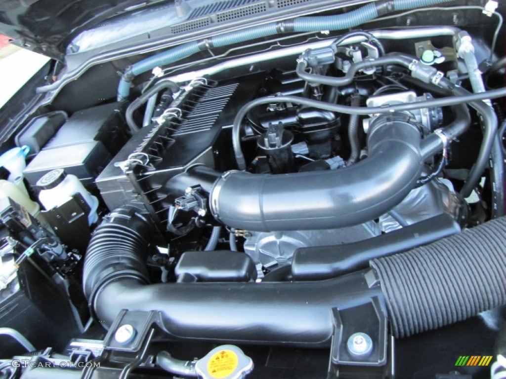 2009 Nissan Frontier SE King Cab Engine Photos