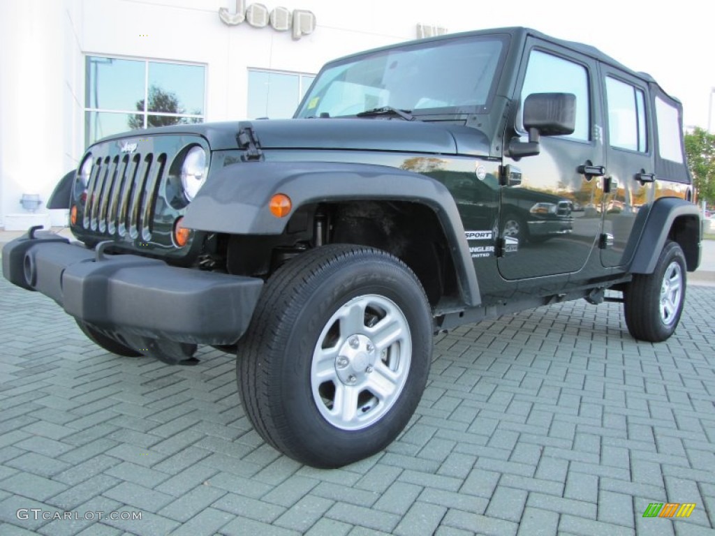 Natural Green Pearl Jeep Wrangler Unlimited