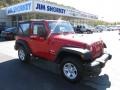 Flame Red - Wrangler X 4x4 Photo No. 1