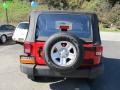 Flame Red - Wrangler X 4x4 Photo No. 4