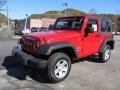 Flame Red - Wrangler X 4x4 Photo No. 6