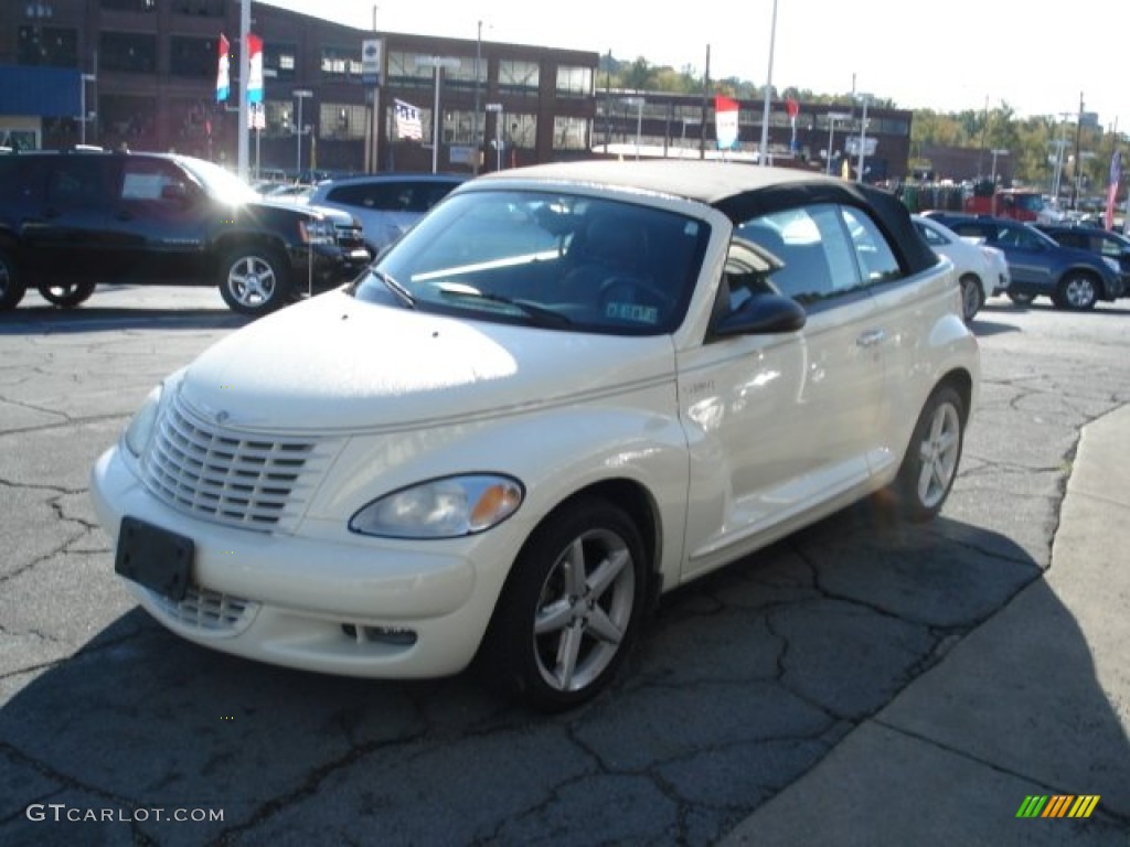 Cool Vanilla White 2005 Chrysler PT Cruiser GT Convertible Exterior Photo #55374858