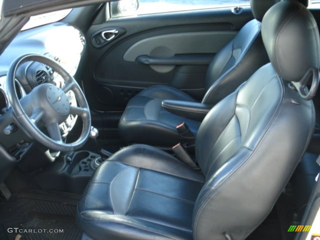 Taupe/Pearl Beige Interior 2005 Chrysler PT Cruiser GT Convertible Photo #55374945
