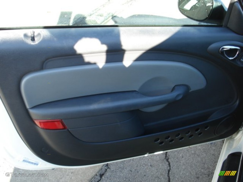 2005 Chrysler PT Cruiser GT Convertible Taupe/Pearl Beige Door Panel Photo #55374954