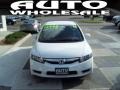 Taffeta White - Civic LX Sedan Photo No. 2